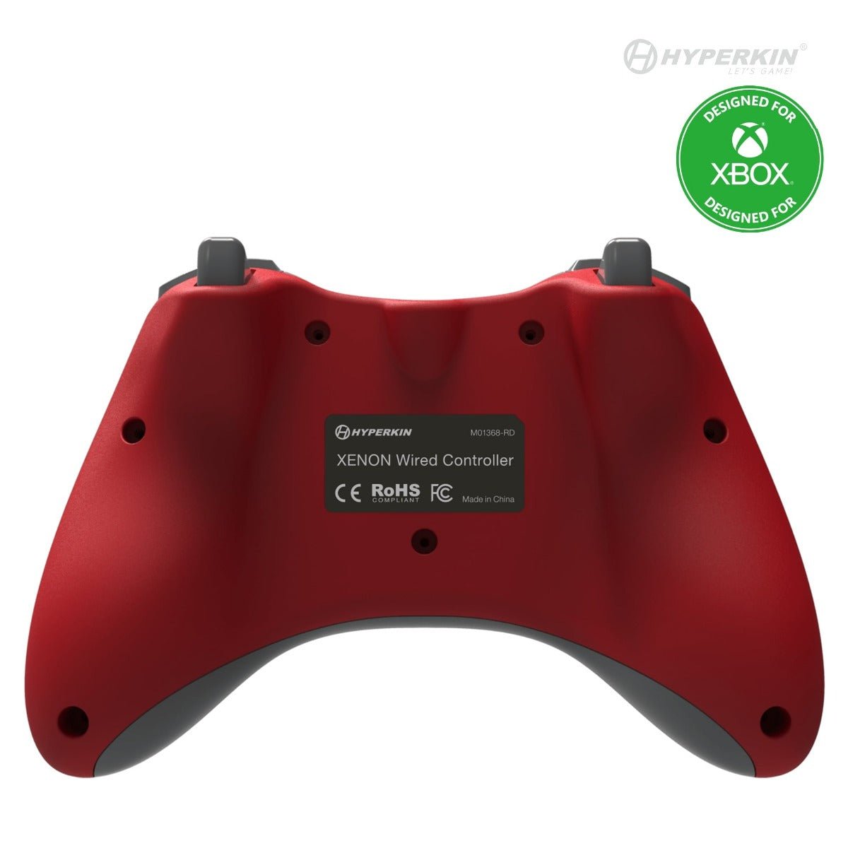 Hyperkin Xenon Wired Xbox Controller - Red - RetroguySA