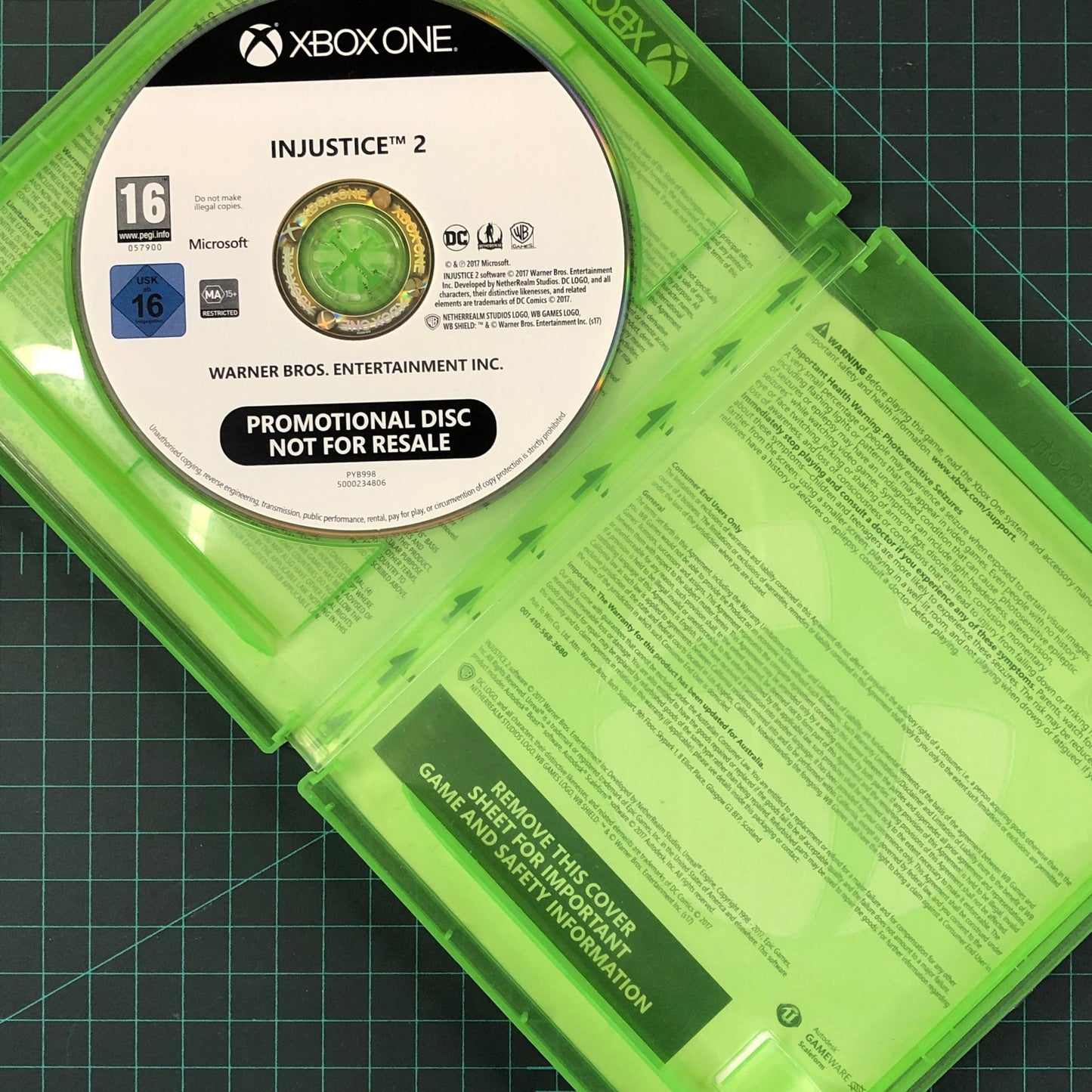 Injustice 2: NFR | XBOX ONE | Used Game | No Manual - RetroguySA