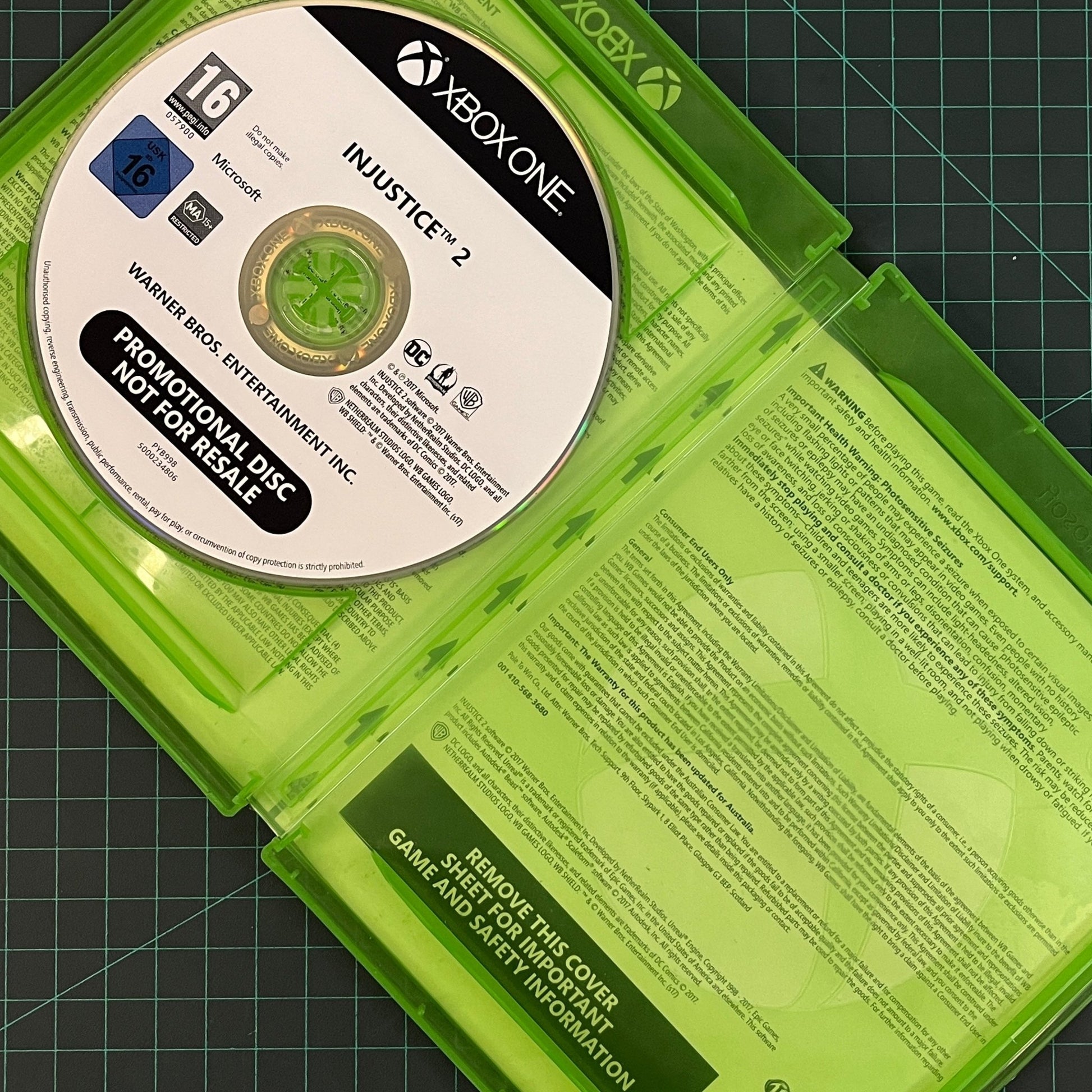 Injustice 2: NFR | XBOX ONE | Used Game | No Manual - RetroguySA