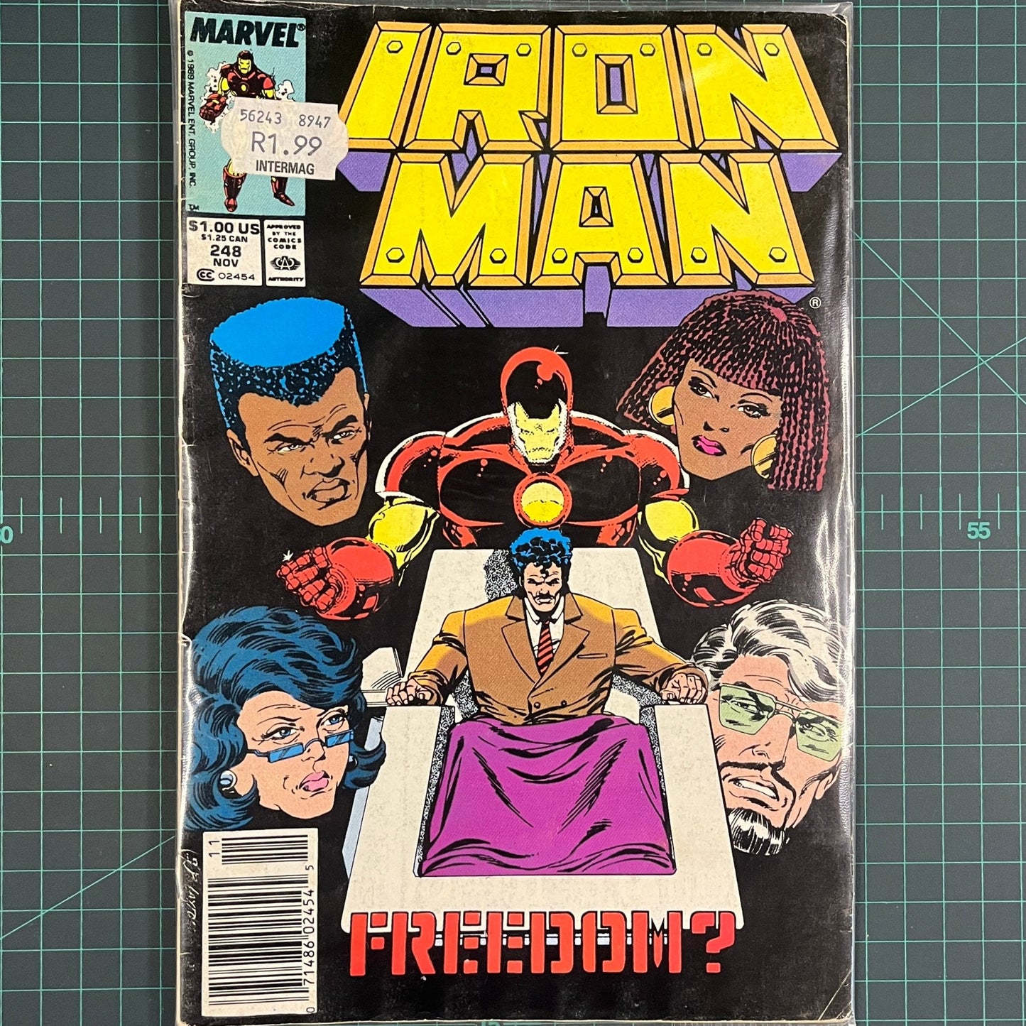 Iron Man #248 | 1989 | Comic | Marvel | Comic Book - RetroguySA