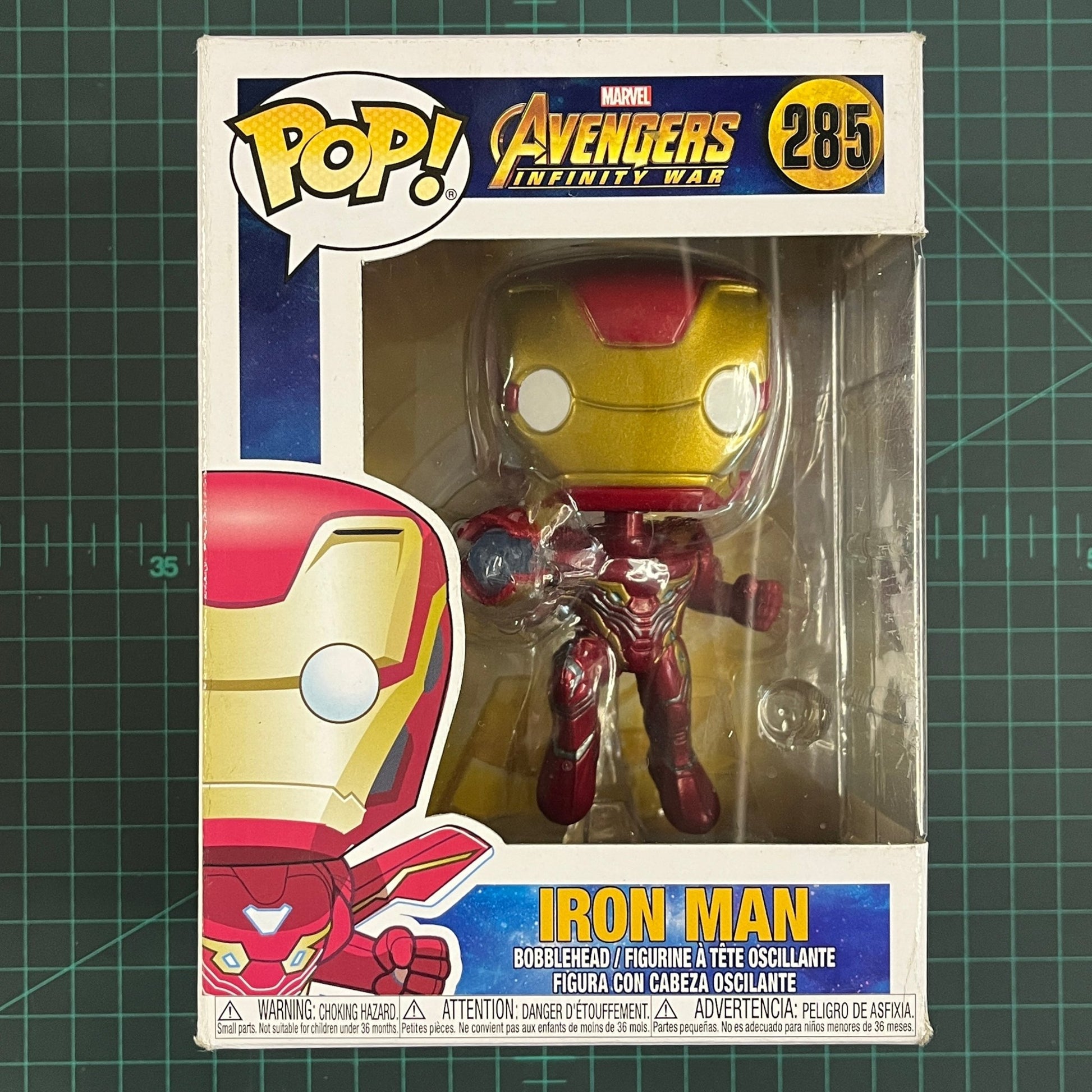 Iron Man | #285 | Avengers Infinity War | Funko Pop | Collectible | Toy | In DMG Box - RetroguySA