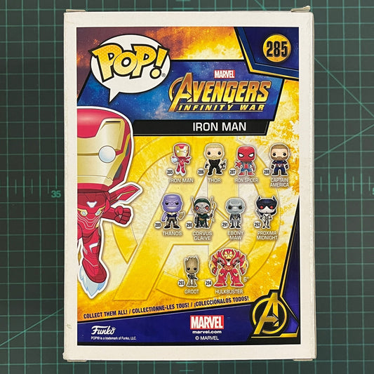 Iron Man | #285 | Avengers Infinity War | Funko Pop | Collectible | Toy | In DMG Box - RetroguySA