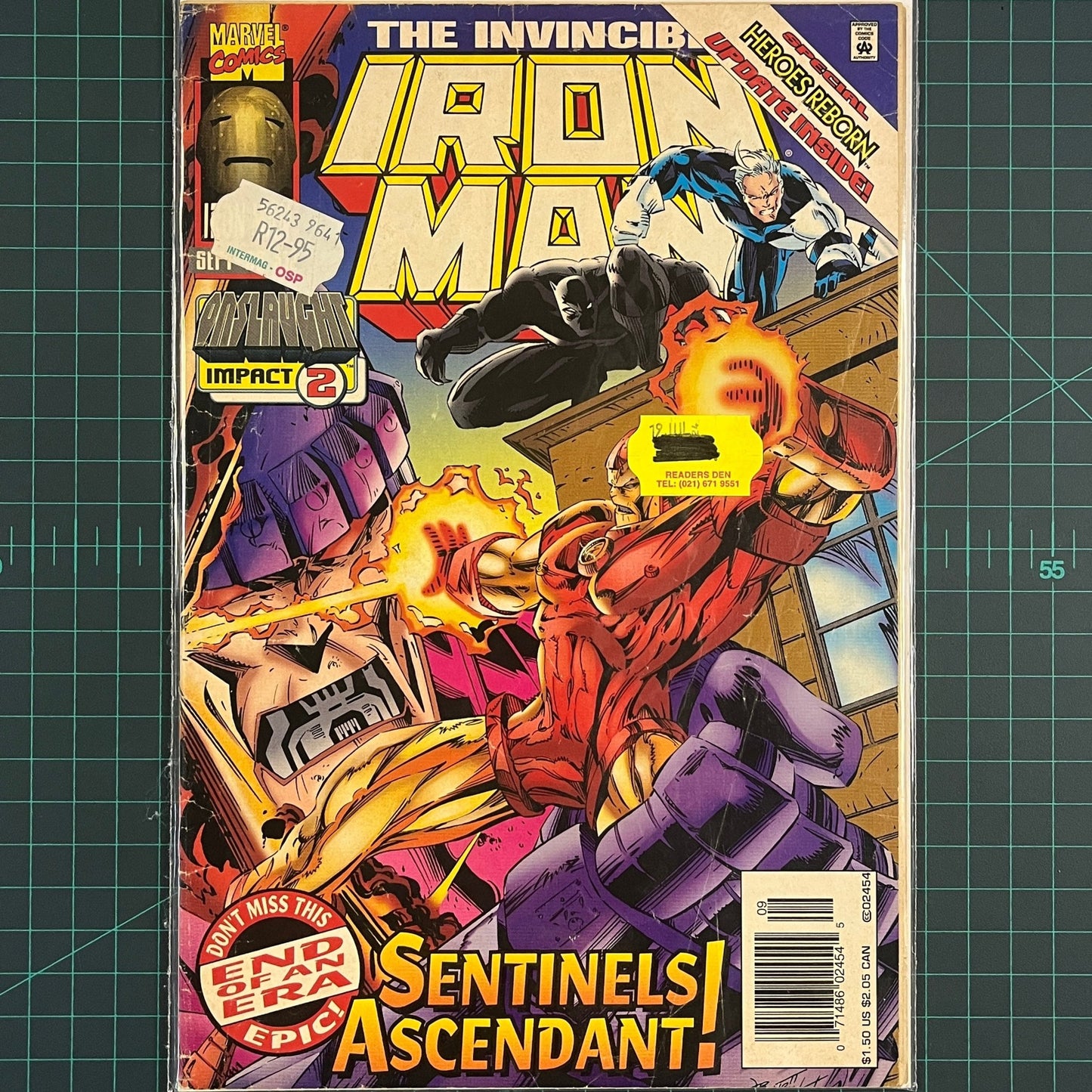 Iron Man 332 | 1996 | Comic | Marvel | Comic Book - RetroguySA