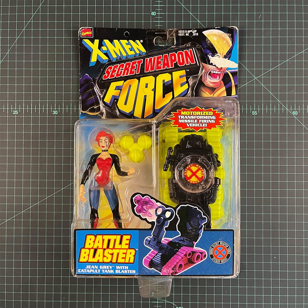 Jean Grey | X - Men: Secret Weapon Force Battle Blaster | 1998 | Toy Biz | Figurine | Collectible | Toy | New Sealed - RetroguySA