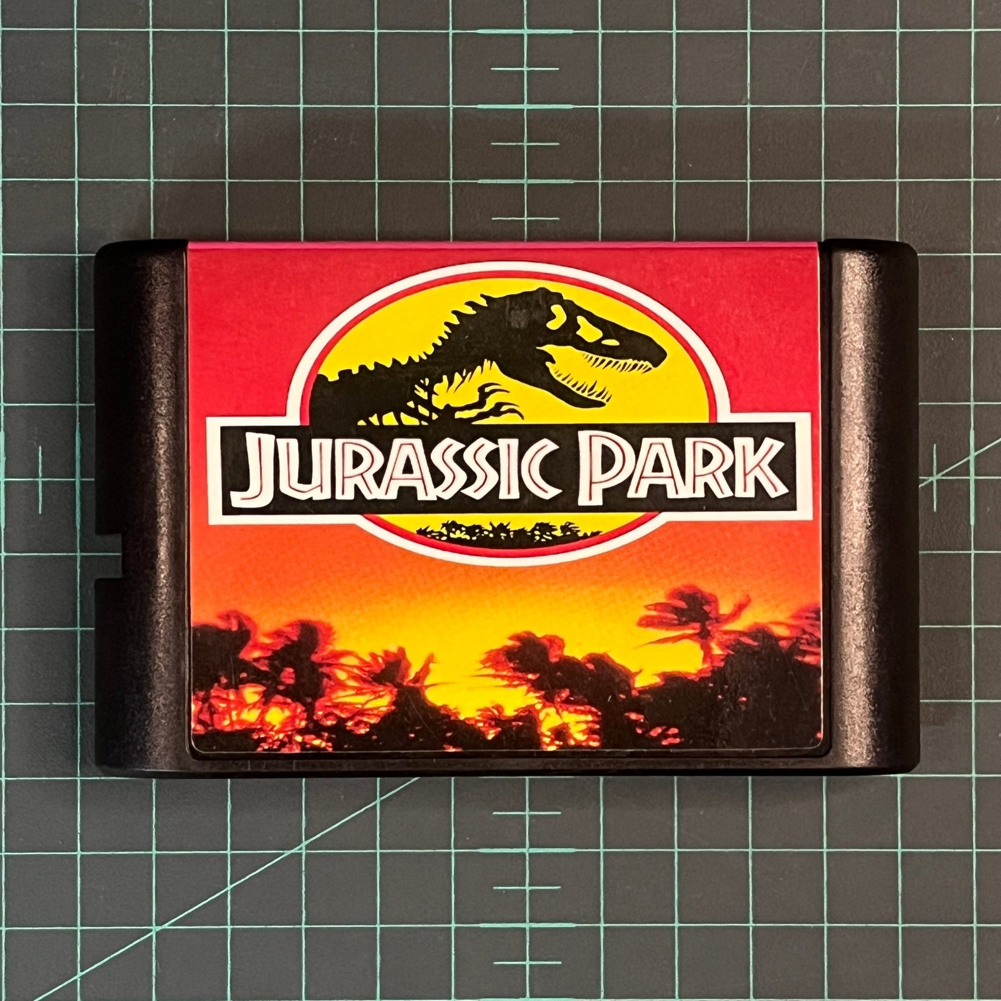 Jurassic Park | Sega Megadrive | Mega Drive | Used Game | Reproduction - RetroguySA