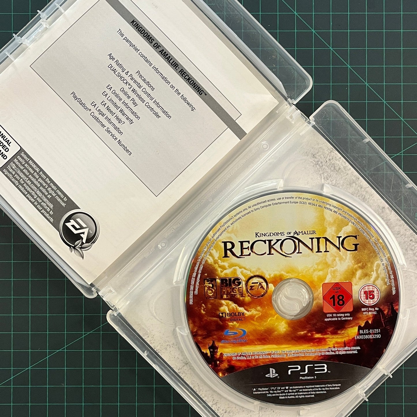 Kingdoms of Amalur: Reckoning | PlayStation 3 | PS3 | Used Game | No Manual - RetroguySA