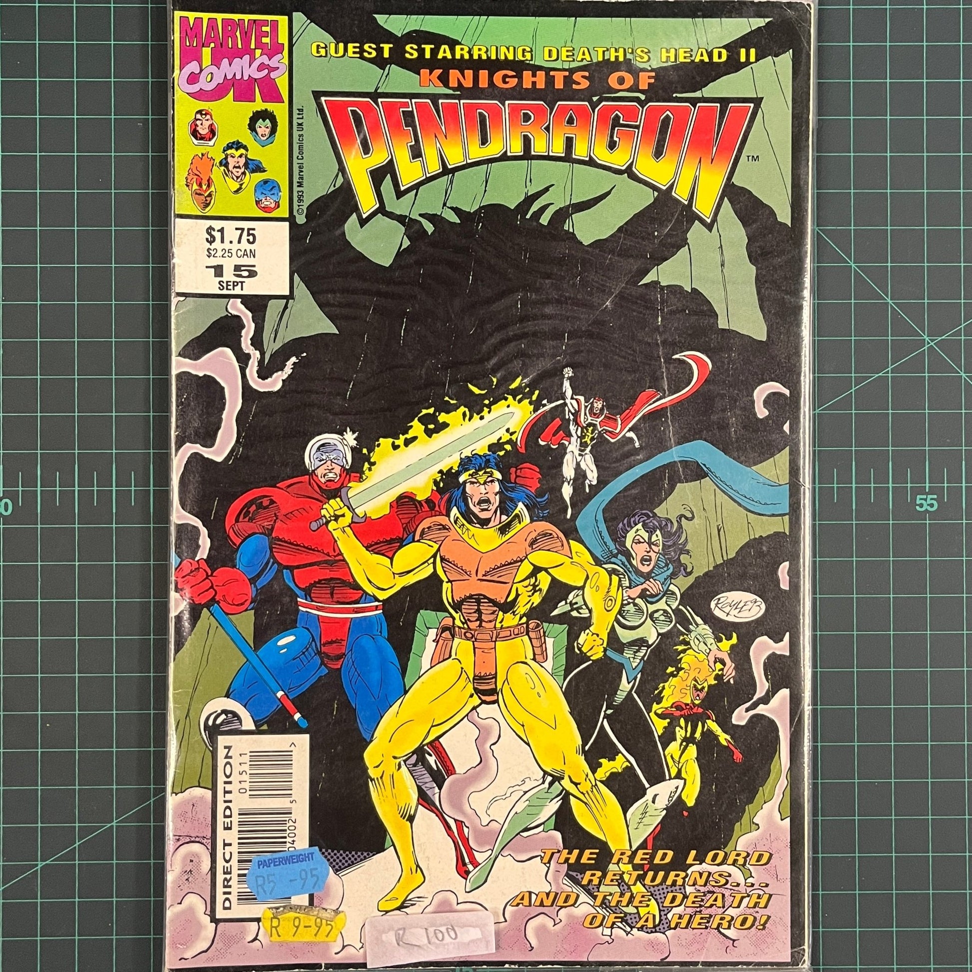 Knights of Pendragon #15 | 1993 | Comic | Marvel | Comic Book - RetroguySA