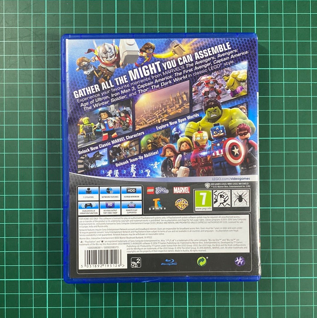 Lego Marvel's Avengers | PlayStation 4 | PS4 | Used Game - RetroguySA