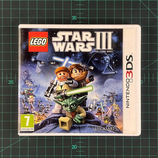 Lego Star Wars III (3): Clone Wars | Nintendo 3DS | 3DS | Used Game - RetroguySA