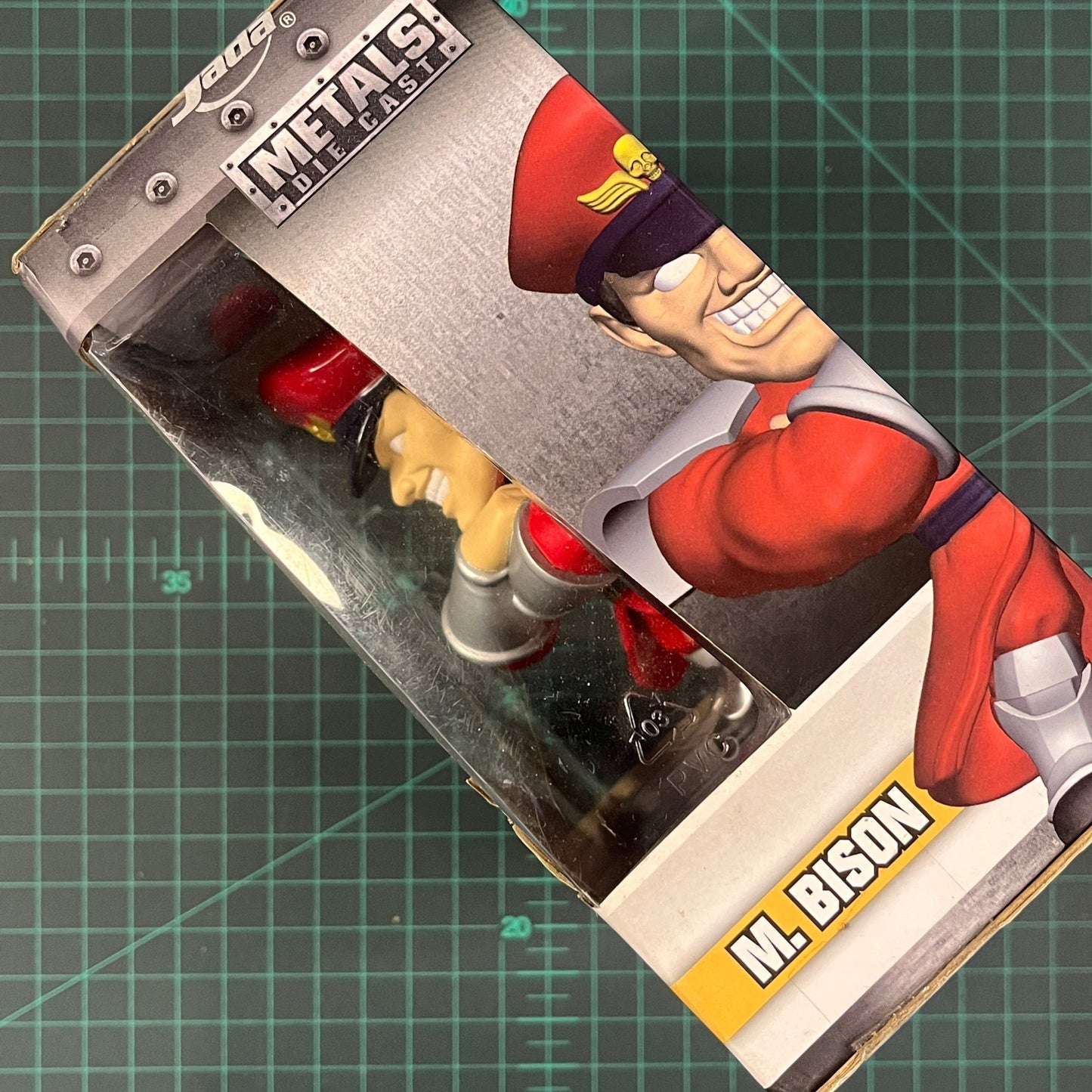 M. Bison | Street Fighter | M307 | Die Cast Metal | Jada Toys | Figurine | Collectible | Toy | CIB (Copy) - RetroguySA