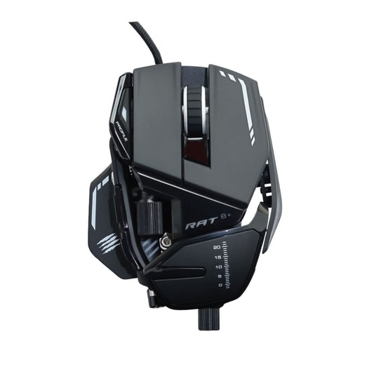 Mad Catz R.A.T. 8+ Wired Fully Adjustable Gaming Mouse - Black - RetroguySA