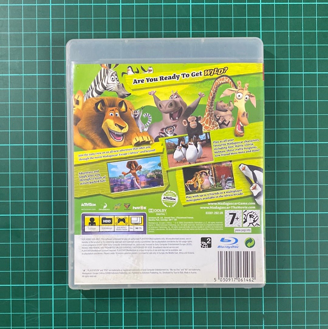 Madagascar: Escape 2 Africa | PlayStation 3 | PS3 | Used Game - RetroguySA