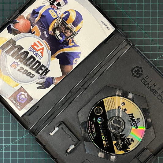 Madden 2003 | Game Cube | Signed Cover | Nintendo Gamecube | Used Game - RetroguySA