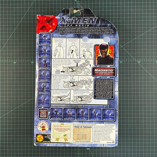 Magneto | X - Men: The Movie | 2000 | Toy Biz | Figurine | Collectible | Toy | New Sealed - RetroguySA