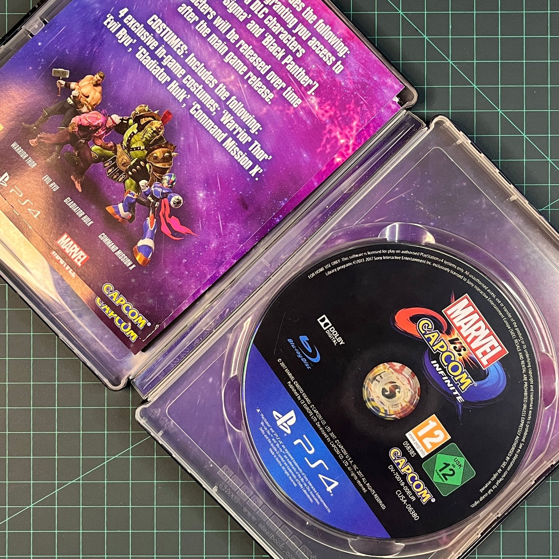 Marvel vs. Capcom Infinite: Deluxe Edition | Steelbook | PS4 | PlayStation 4 | Used Game - RetroguySA