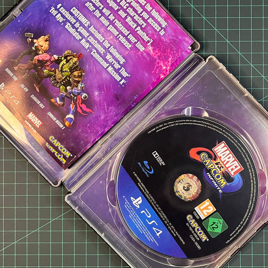 Marvel vs. Capcom Infinite: Deluxe Edition | Steelbook | PS4 | PlayStation 4 | Used Game - RetroguySA