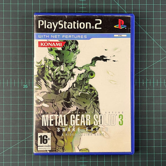 Metal Gear Solid 3: Snake Eater | PS2 | Playstation 2 | Used Game | No Manual - RetroguySA
