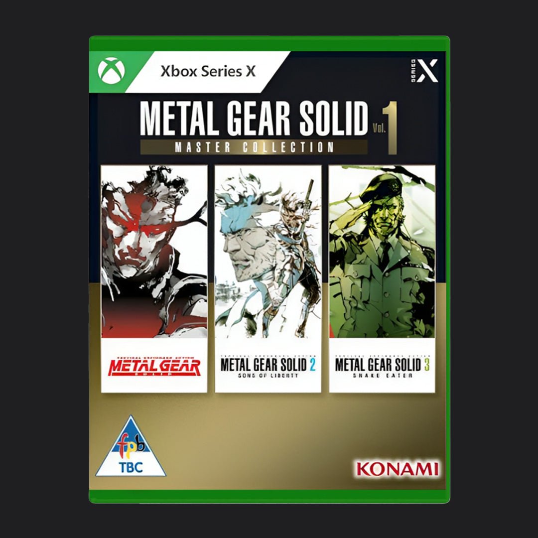 Metal Gear Solid Master Collection Vol 1 | XboxX | Xbox Series X | New Factory Sealed Game - RetroguySA