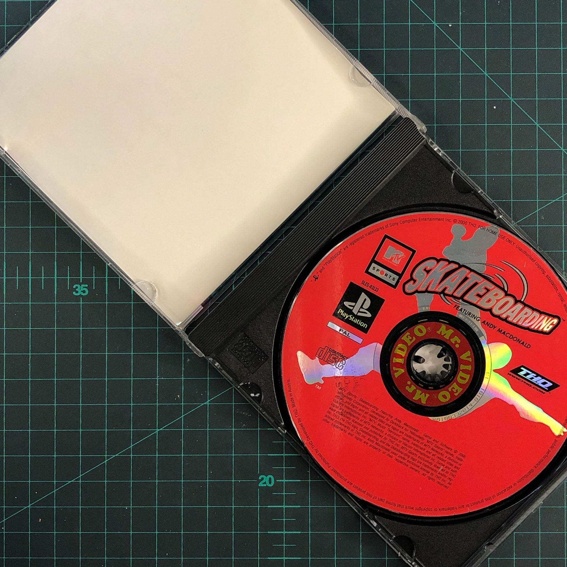 MTV Sports: Skateboarding | Playstation 1 | PS1 | Used Game| No Manual - RetroguySA