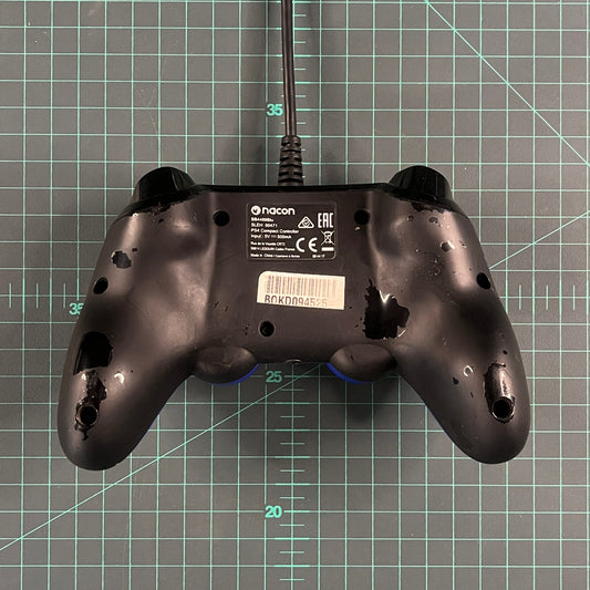 Nacon Wired Controller for PS4 | Blue | Playstation 4 | PS4 | Used Accessories - RetroguySA