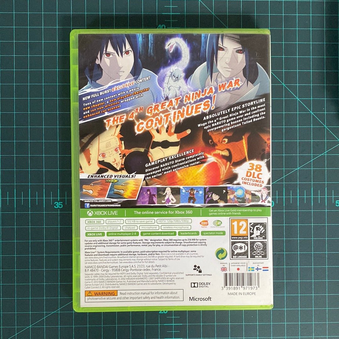 Naruto Shippuden: Ultimate Ninja Storm 3 Full Burst | XBOX 360 | Used Game - RetroguySA