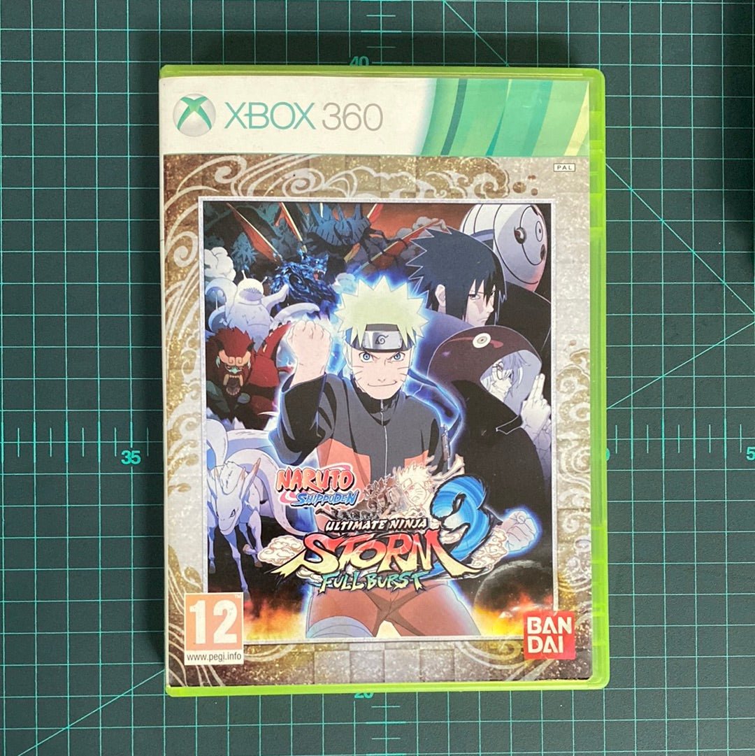 Naruto Shippuden: Ultimate Ninja Storm 3 Full Burst | XBOX 360 | Used Game - RetroguySA