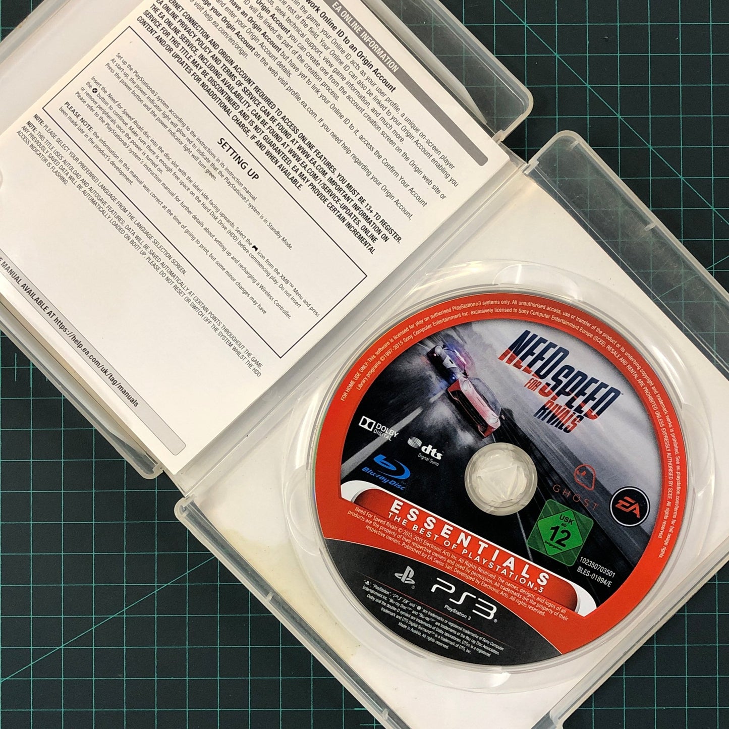 Need for Speed: Rivals | Essentials | PlayStation 3 | PS3 | Used Game | No Manual - RetroguySA