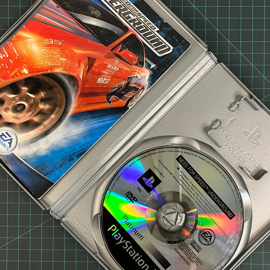 Need for Speed: Underground | Platinum | PS2 | Playstation 2 | Used Game - RetroguySA