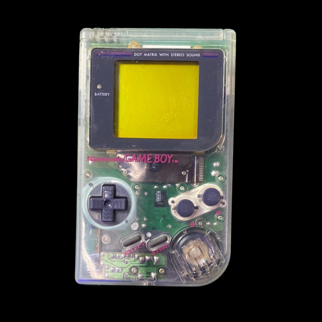 Nintendo Game Boy | Original | Clear | DMG - 001 | Game Boy | Used Handheld Console - RetroguySA