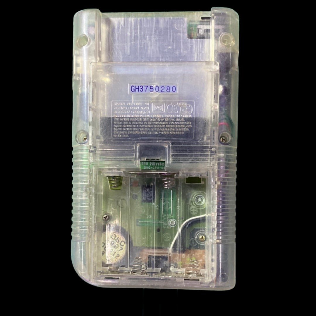 Nintendo Game Boy | Original | Clear | DMG - 001 | Game Boy | Used Handheld Console - RetroguySA
