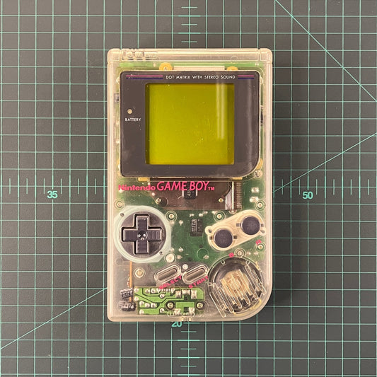 Nintendo Game Boy | Original | DMG - 001 | Clear | GameBoy | Used Handheld Console - RetroguySA