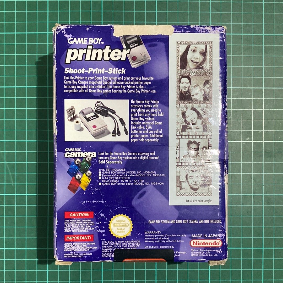 Nintendo Game Boy Printer | OG | GameBoy | CIB | Accessories - RetroguySA