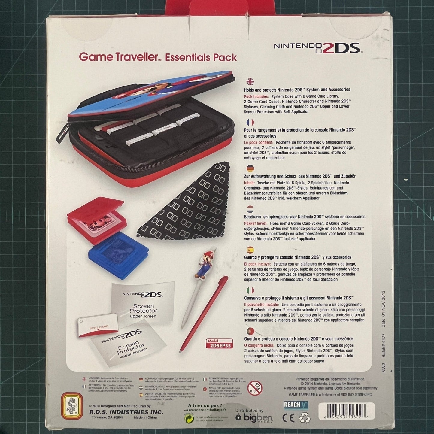Nintendo Game Traveller Essentials Pack | Donkey Kong | 2DS | Accessories | New CIB - RetroguySA