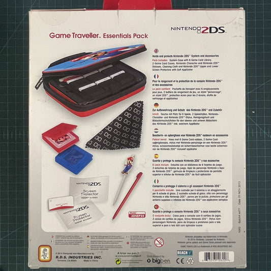 Nintendo Game Traveller Essentials Pack | Donkey Kong | 2DS | Accessories | New CIB - RetroguySA