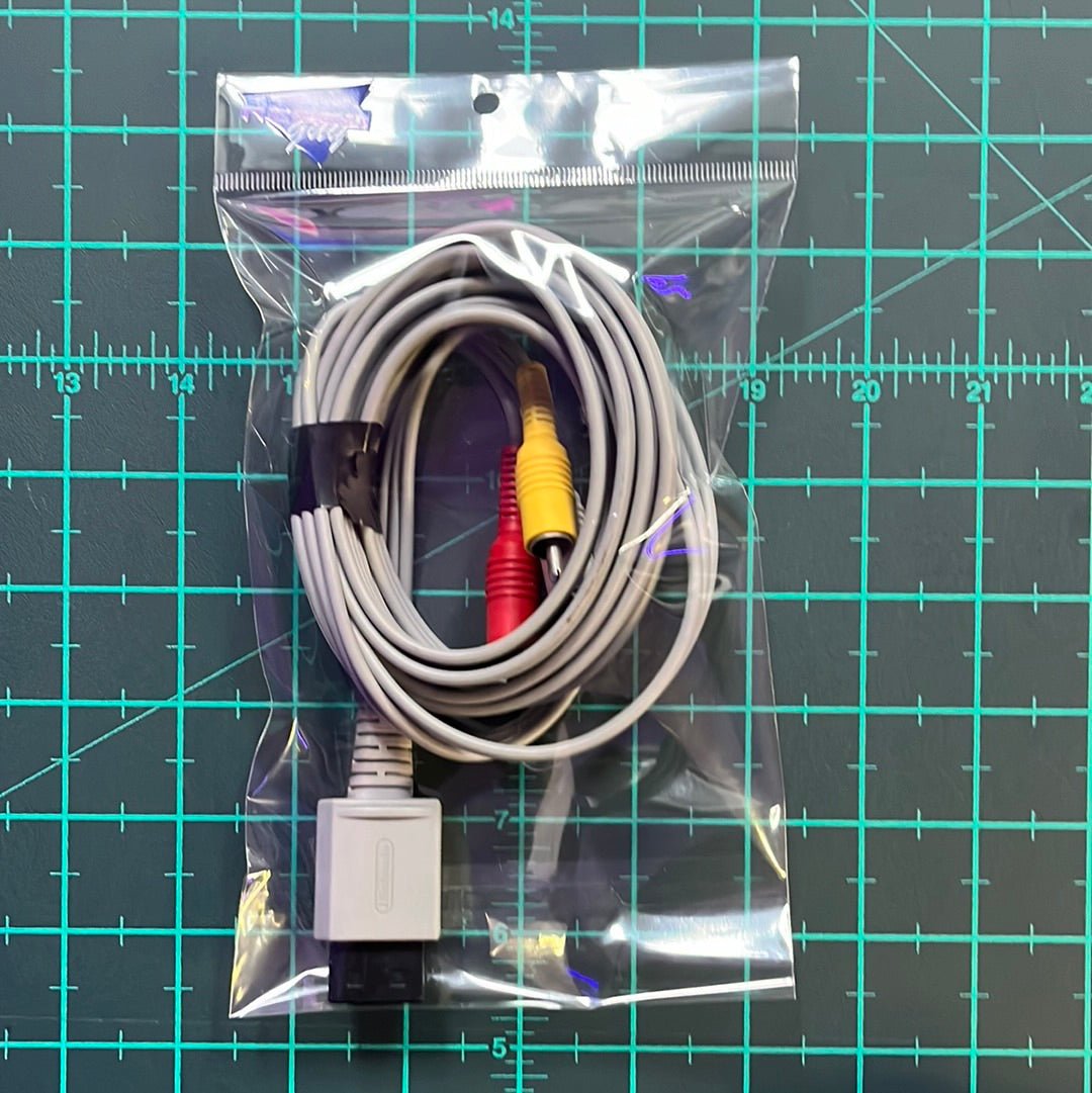 Nintendo Wii AV Cable | AV Cable | Nintendo Wii | Wii | Accessories | Used - RetroguySA
