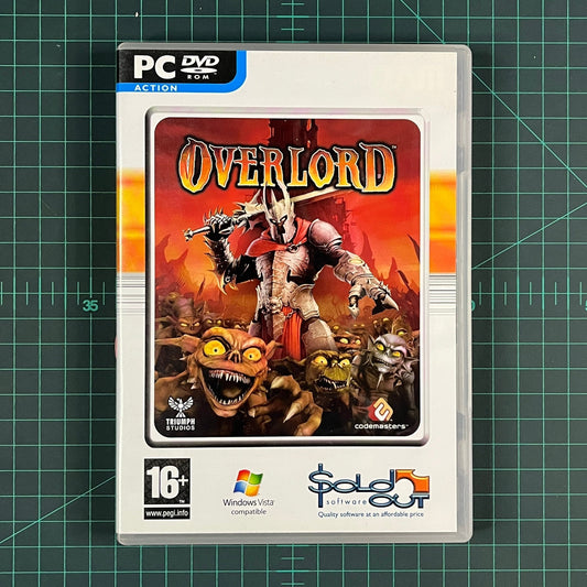 Overlord | Ubisoft Exclusive| PC | Used Game | No Manual - RetroguySA