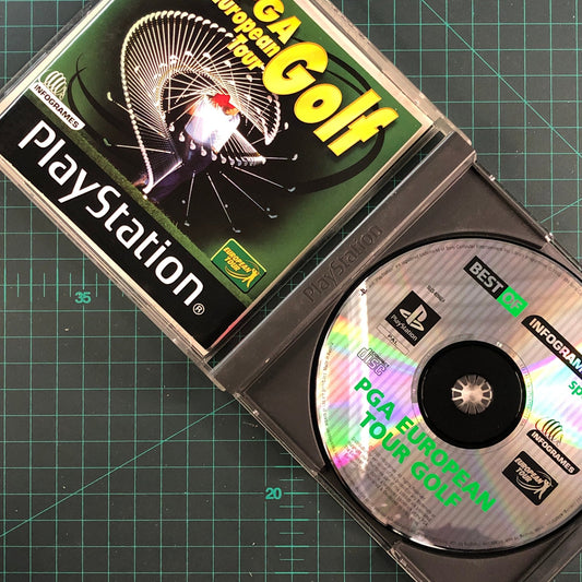 PGA European Tour Golf | PlayStation 1 | PS1 | Used Game - RetroguySA