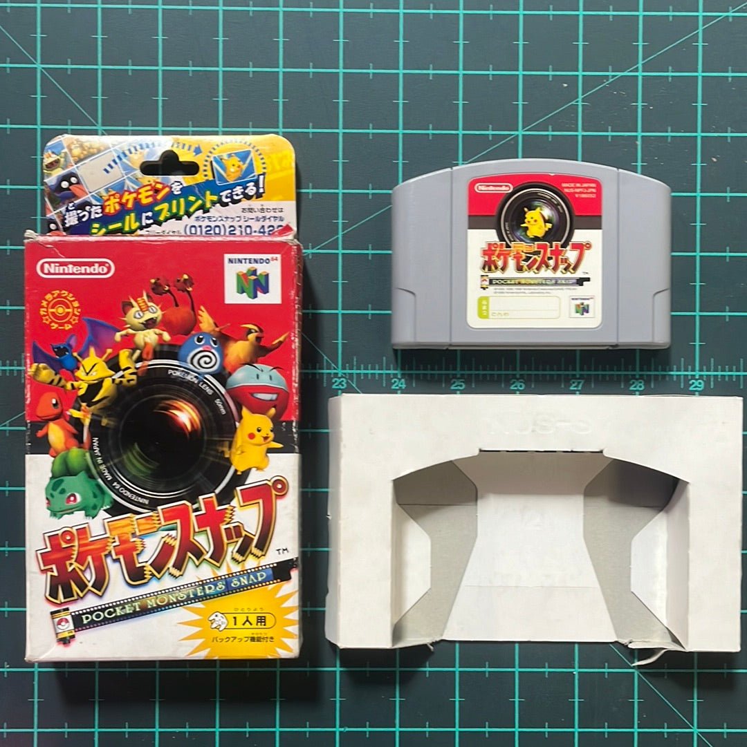 Pokemon Snap | Nintendo 64 | N64 | JPN | NTSC | CIB | Used Game - RetroguySA