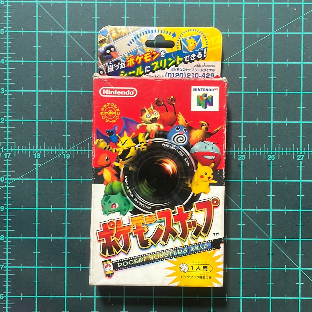 Pokemon Snap | Nintendo 64 | N64 | JPN | NTSC | CIB | Used Game - RetroguySA