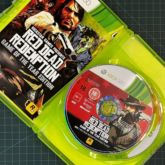Red Dead Redemption: Game of the Year Edition | XBOX 360 | Used Game - RetroguySA