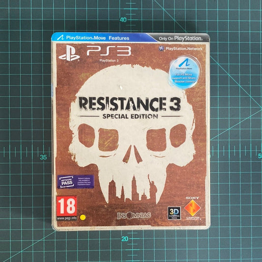 Resistance 3: Special Edition | Steelbook | PlayStation 3 | PS3 | Used Game - RetroguySA