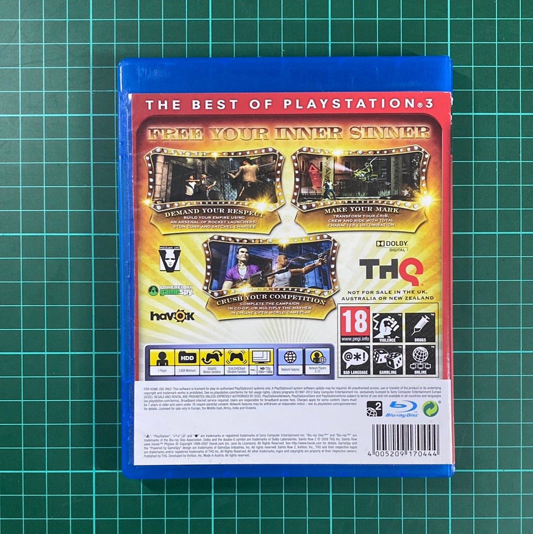 Saints Row 2 | Essentials | PS3 | PlayStation 3 | Used Game - RetroguySA