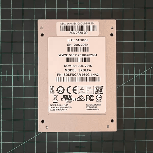 SanDisk CloudSpeed Eco Gen II SXBLFA 1TB 2.5" SATA SSD - RetroguySA