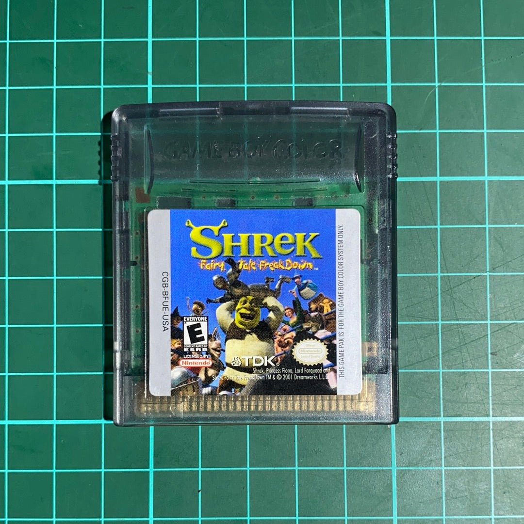 Shrek - Fairy Tale Freakdown | Nintendo Gameboy Color | Game Boy Color | Used Game - RetroguySA