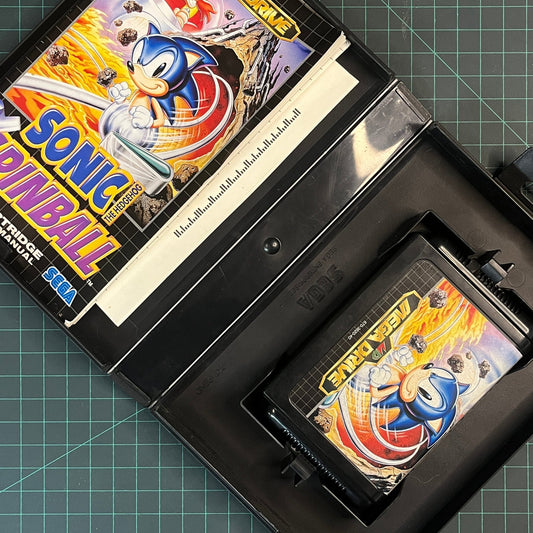 Sonic Spinball | Sega Megadrive | Mega Drive | JPN | NTSC | Used Game - RetroguySA