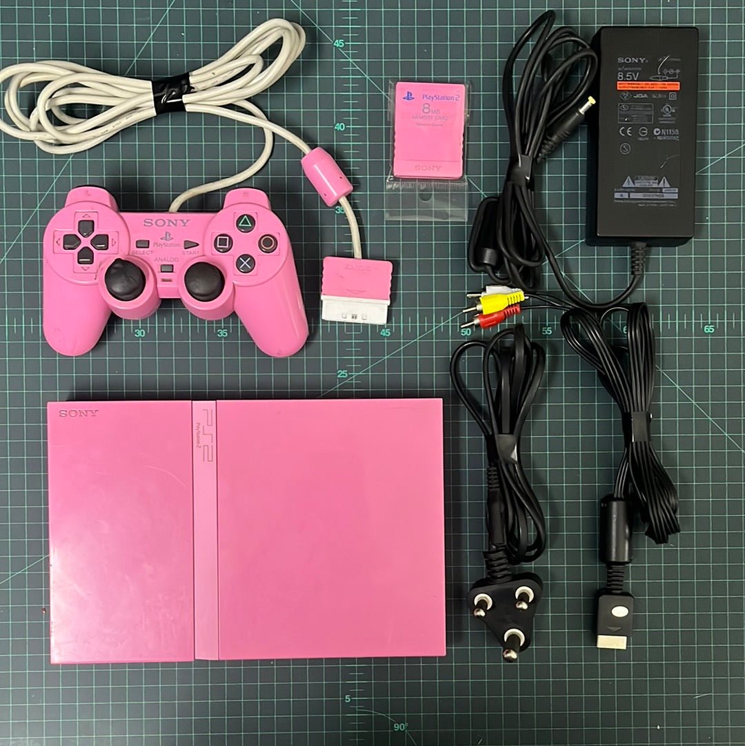 Sony Playstation 2 Slim Console | Pink | PS2 Console | Used Playstation Console - RetroguySA