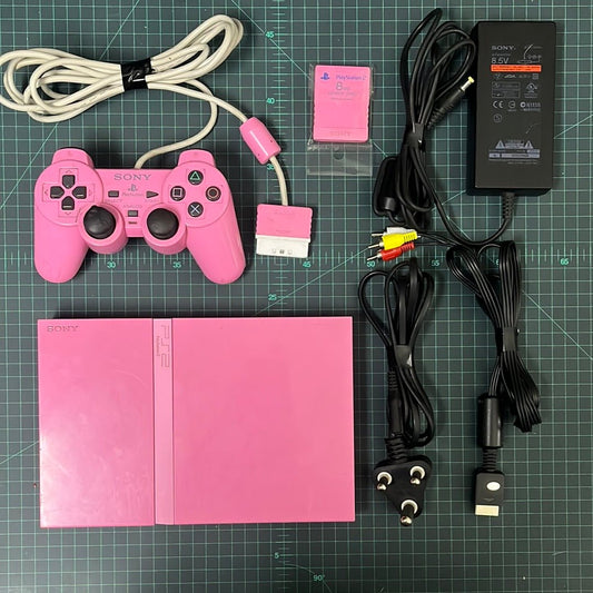 Sony Playstation 2 Slim Console | Pink | PS2 Console | Used Playstation Console - RetroguySA
