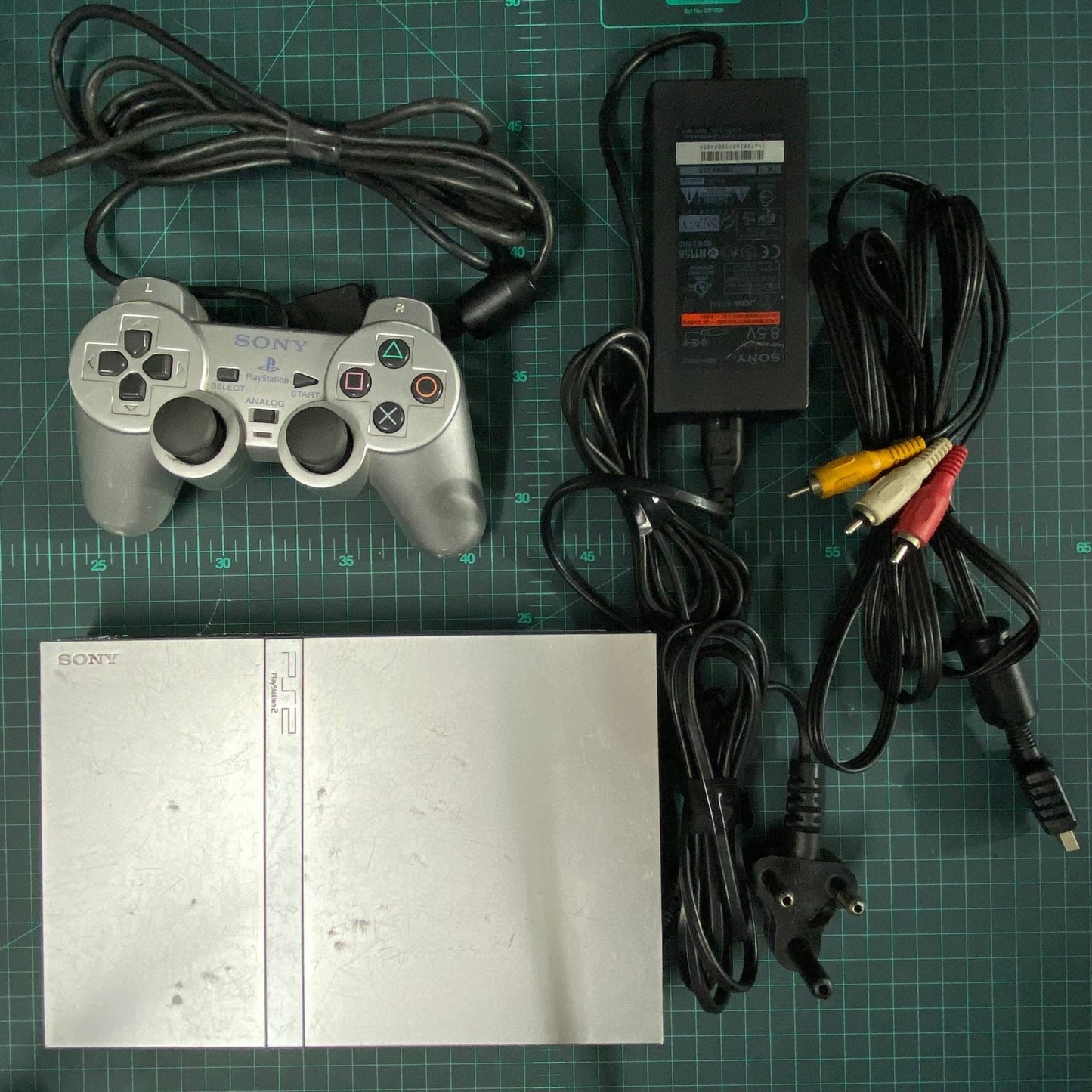 Sony Playstation 2 Slim Console | Silver | PS2 Console | Used Playstation Console - RetroguySA
