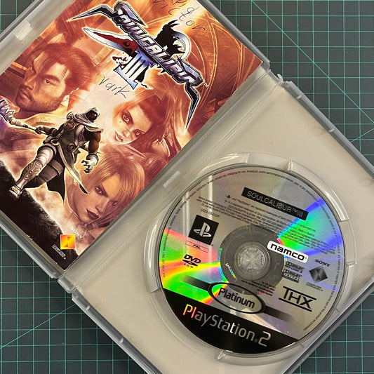 Soul Calibur III | Platinum | Playstation 2 | PS2 | Used Game - RetroguySA