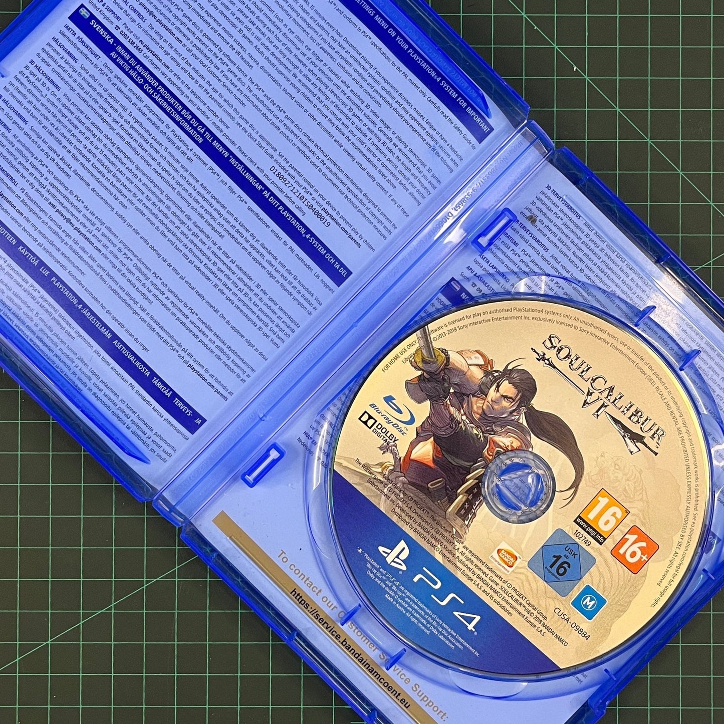 Soul Calibur VI (6) | Playstation 4 | PS4 | Used Game | Used game | No Manual - RetroguySA